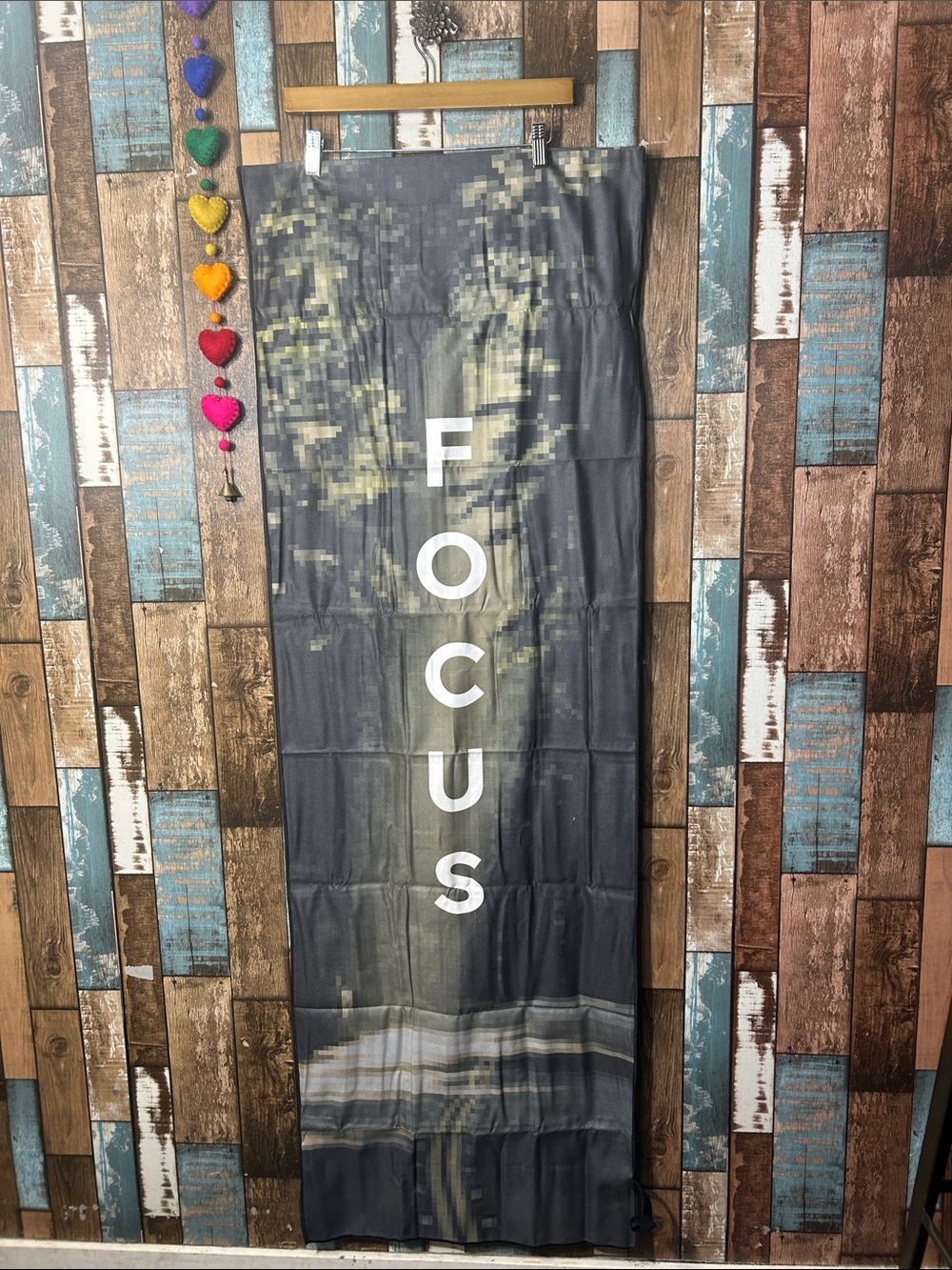 Focus motivational workout towel travel